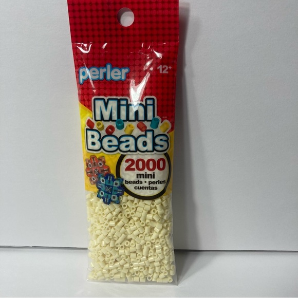 2000 Mini Beads - Red